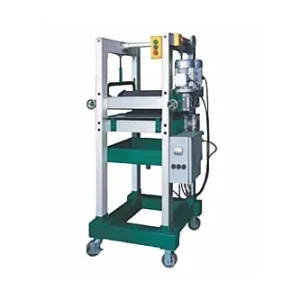 Equal-height vertical single side gluing machine