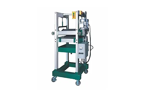 Equal-height vertical single side gluing machine